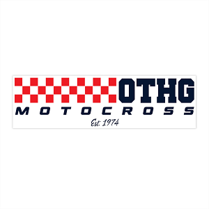 Checkered Logo Bumper Sticker