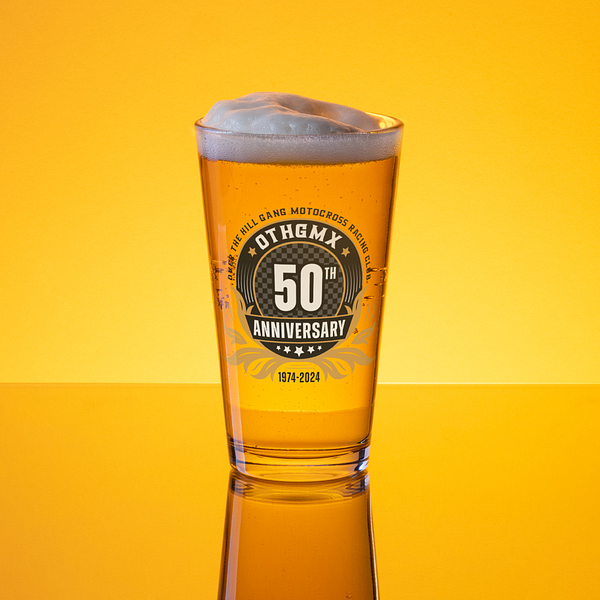 Pint Glass - 50th Anniversary - Image 2