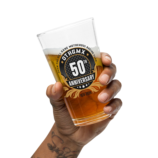 Pint Glass - 50th Anniversary - Image 3